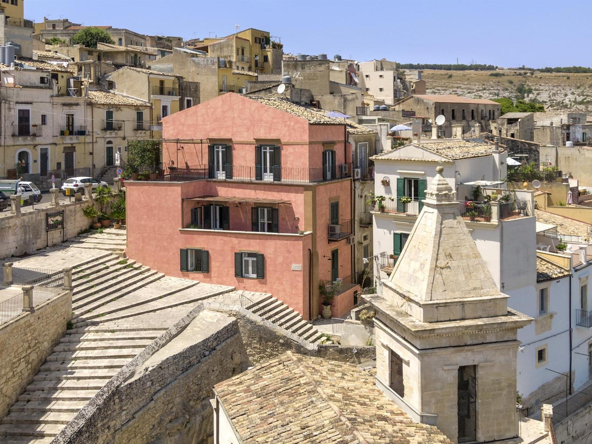 Casa Rosa Leilighet Ragusa Eksteriør bilde